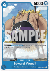 Edward Weevil - OP08-042 - U - Two Legends Pre-release Promo
